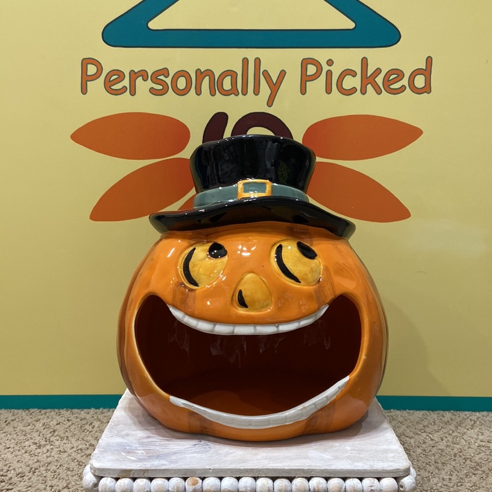Potter’s Studio JACK O’LANTERN Halloween Candy Dish